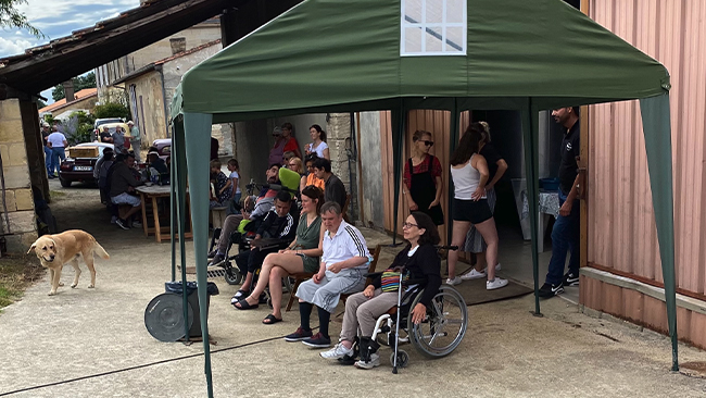 Des vacances adaptées pour personnes en situation de handicap au centre de sauman Gironde 33